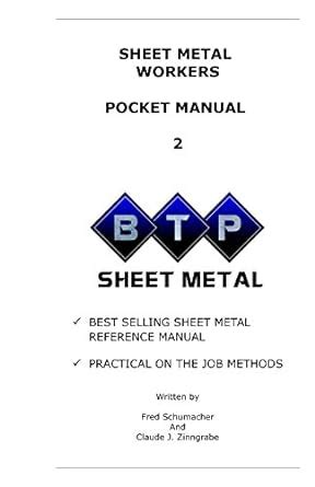 sheet metal workers pocket manual|Sheet Metal Workers Pocket Manual Kindle Edition .